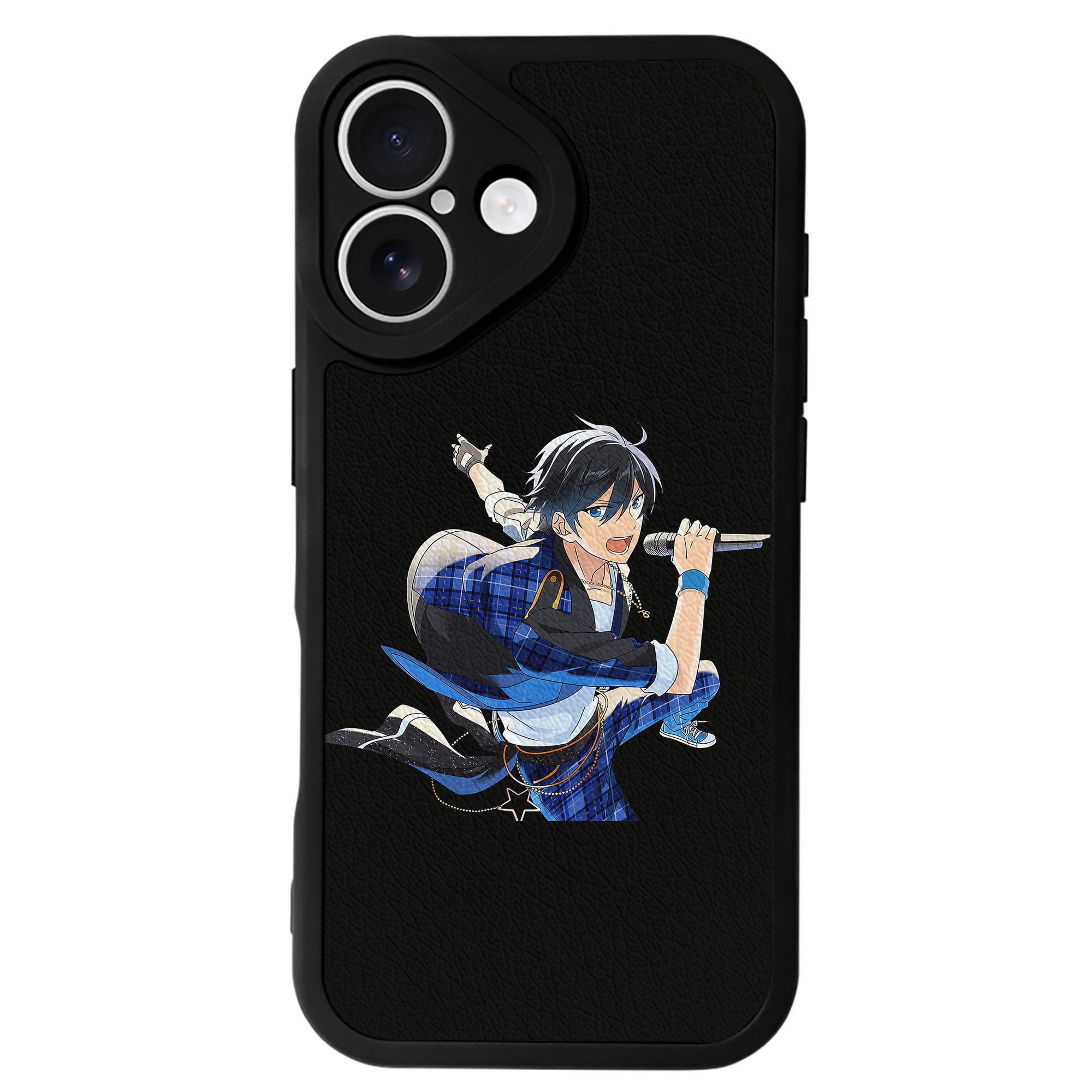 （画像用） あんさんぶるスターズ! Ensemble Stars 【iPhone 16シリーズ対応】シリコンスマホケース（レザー調） 材質：シリコン